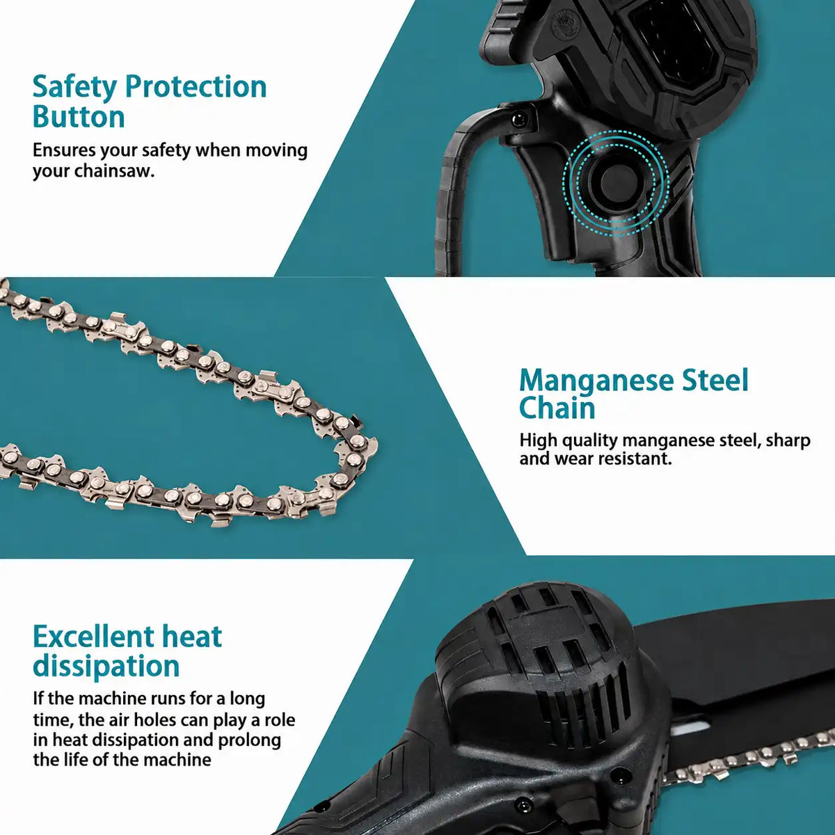 Built for Safe, Comfortable Cutting