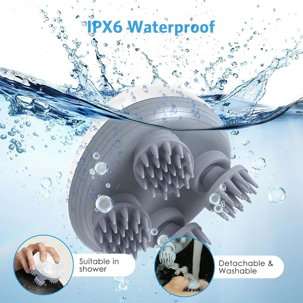 IPX6 Waterproof & Washable