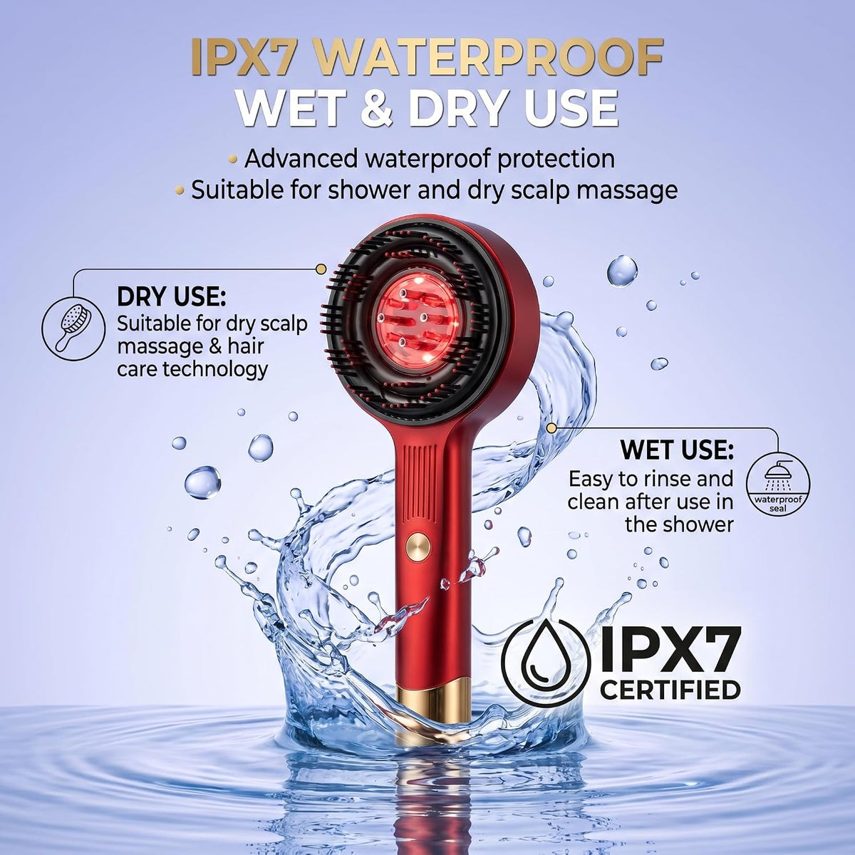 IPX7 Waterproof Massager