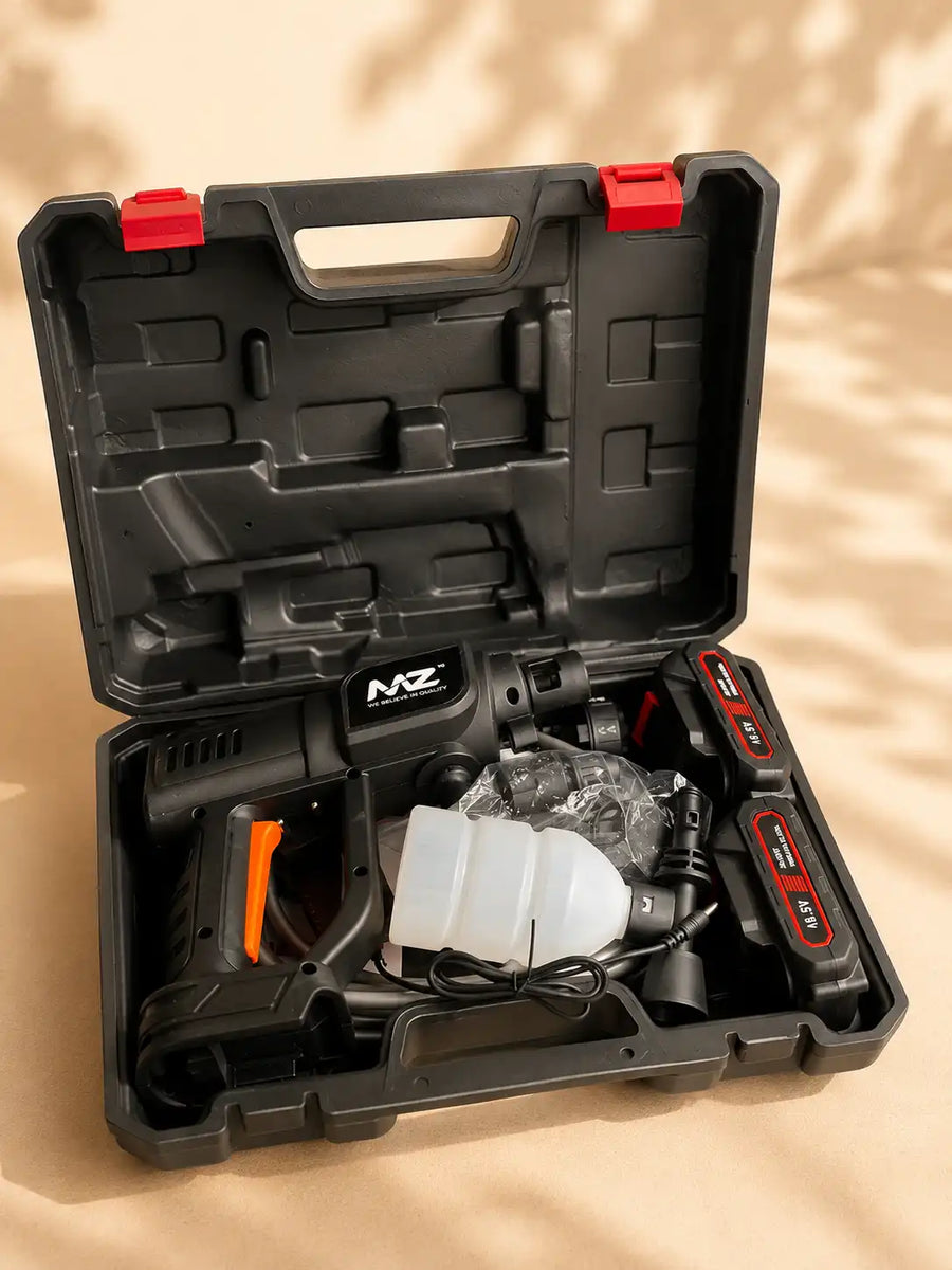 MZ WG05 18.5V Portable Water Gun with Dual Battery & Multi-Mode Nozzle