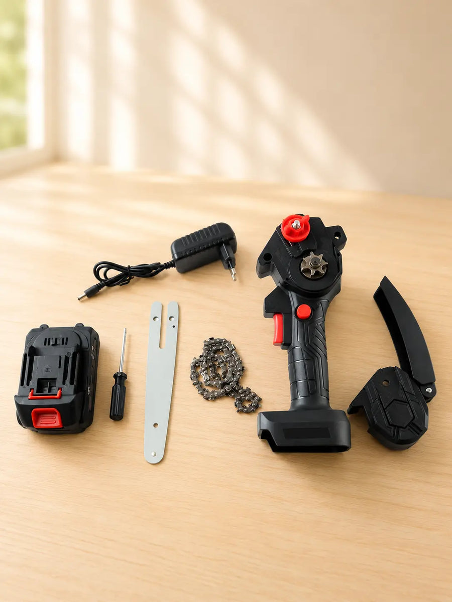 48V Cordless Mini Chainsaw | Electric Pruning & Wood Cutting Saw