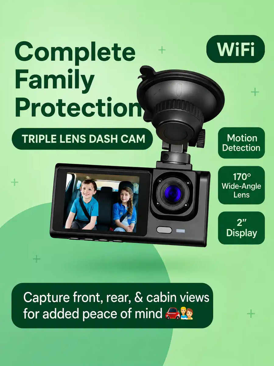 Black Box Traffic Recorder Dash Cam for Vehicle: Super HD 1080P