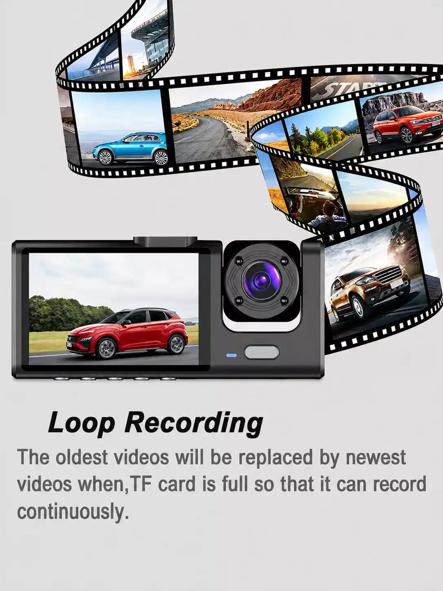 Black Box Traffic Recorder Dash Cam for Vehicle: Super HD 1080P