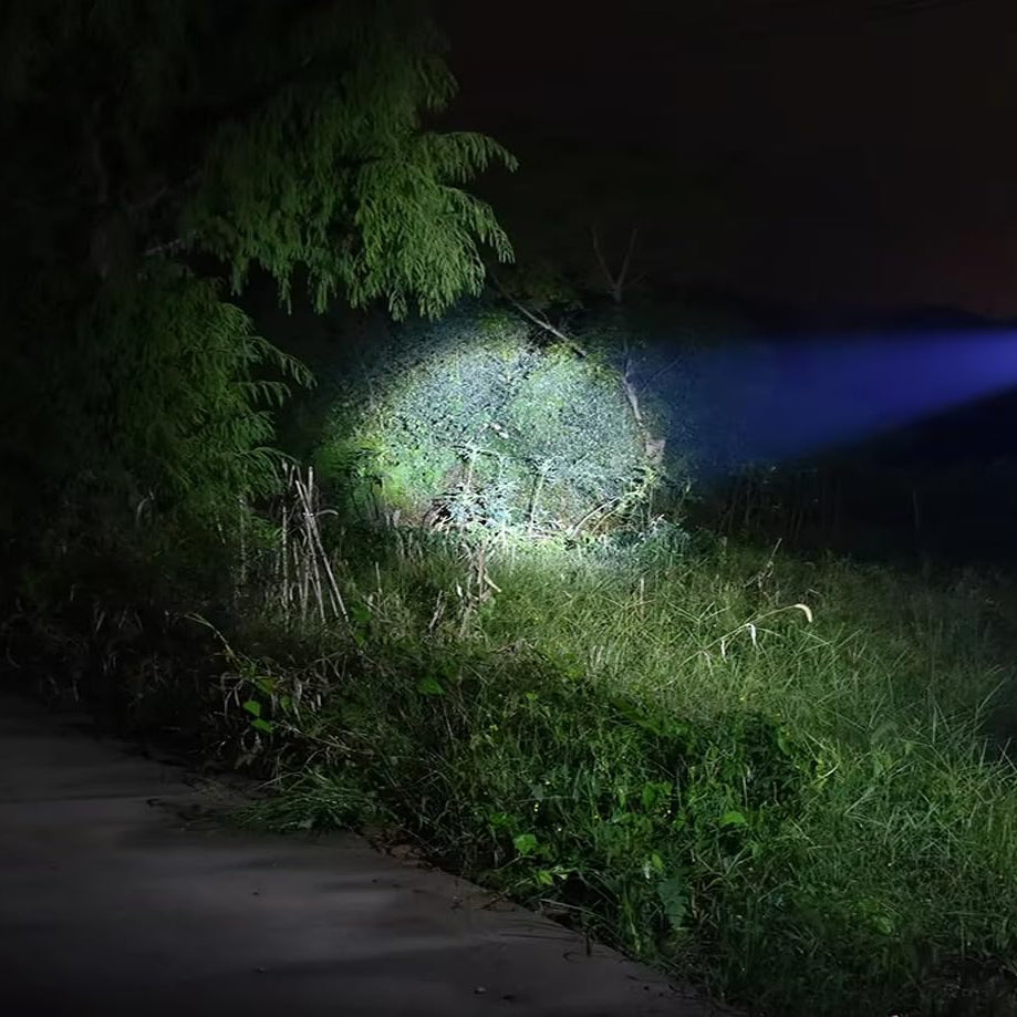 Powerful 100W + 30W COB Illumination