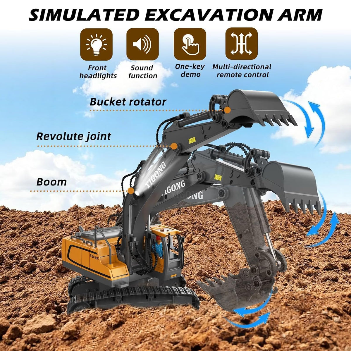 A Real Excavation Arm