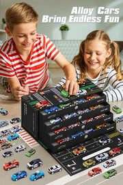 48 Pcs Diecast Alloy Model Toy Cars Set with Display Box