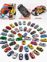 48 Pcs Diecast Alloy Model Toy Cars Set with Display Box
