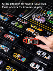 48 Pcs Diecast Alloy Model Toy Cars Set with Display Box