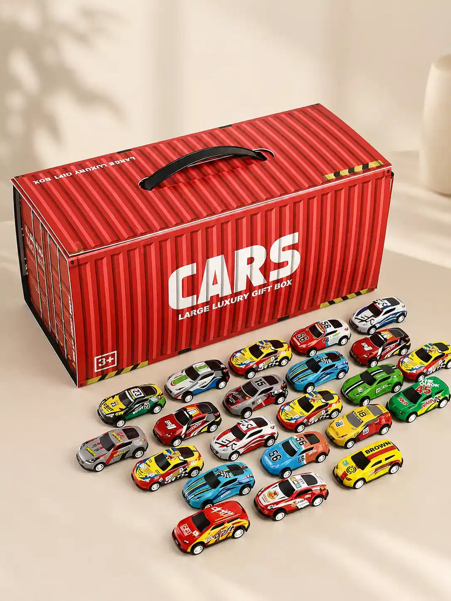 48 Pcs Diecast Alloy Model Toy Cars Set with Display Box