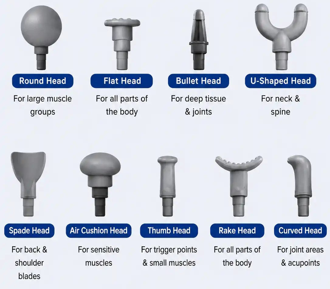 9 Massage Head