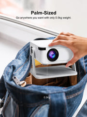 BullYEye Smart Android 11 Projector – 4K Support, WiFi & Full HD Home Theater