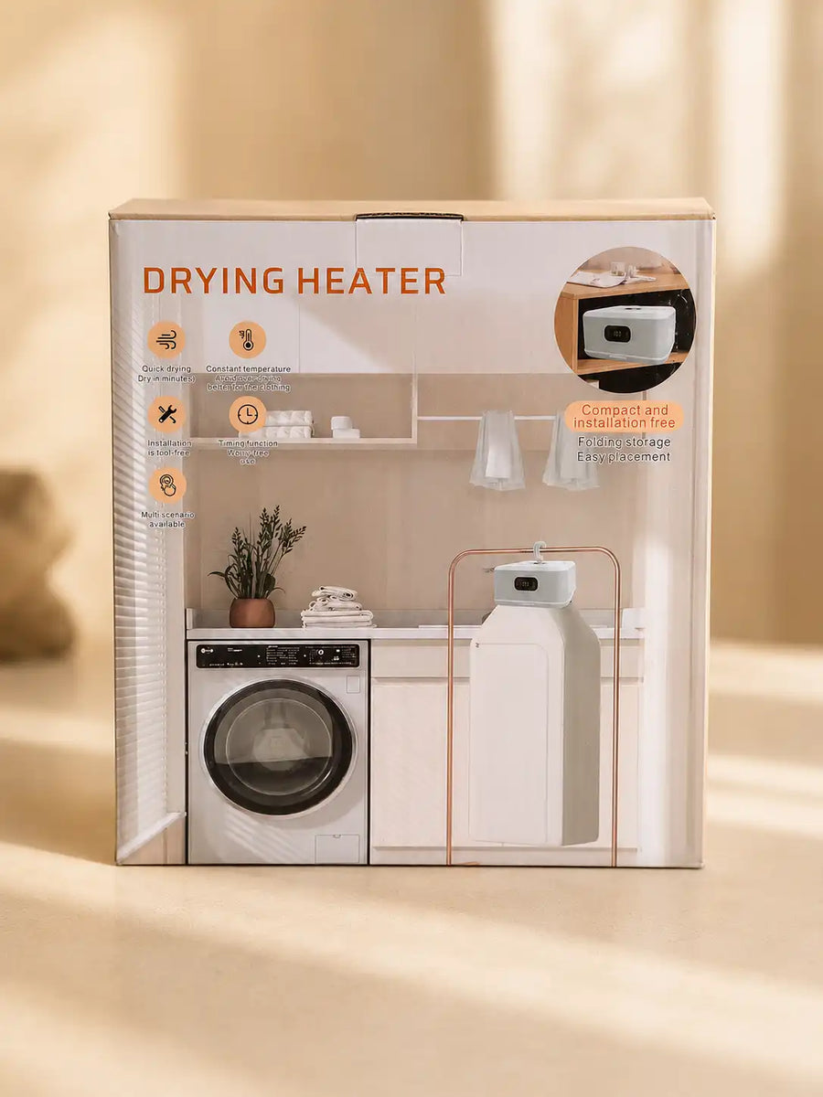Portable Clothes Dryer with Heating & Timer – Compact Laundry Dryer