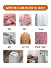 Portable Clothes Dryer with Heating & Timer – Compact Laundry Dryer