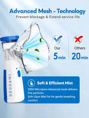 JSL-W302 Mesh Nebulizer Machine for Home Use