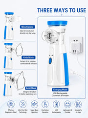 JSL-W302 Mesh Nebulizer Machine for Home Use