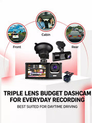 Black Box Traffic Recorder Dash Cam for Vehicle: Super HD 1080P