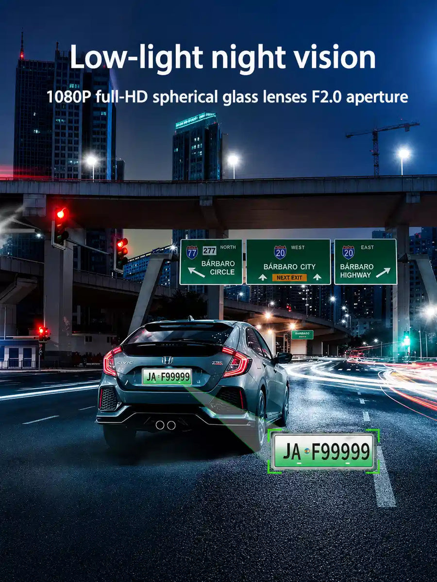 Black Box Traffic Recorder Dash Cam for Vehicle: Super HD 1080P