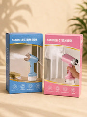 Handheld Garment Steamer — 1000W Portable Steam Iron with Ceramic Soleplate, 280ml Tank & 10-Second Fast Heating (Home, Office & Travel Use)