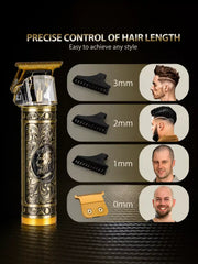 Maxtop MP-8023 3-in-1 Trimmer for Men – Shaver & Nose Trimmer Grooming Kit with 4 Guard Combs