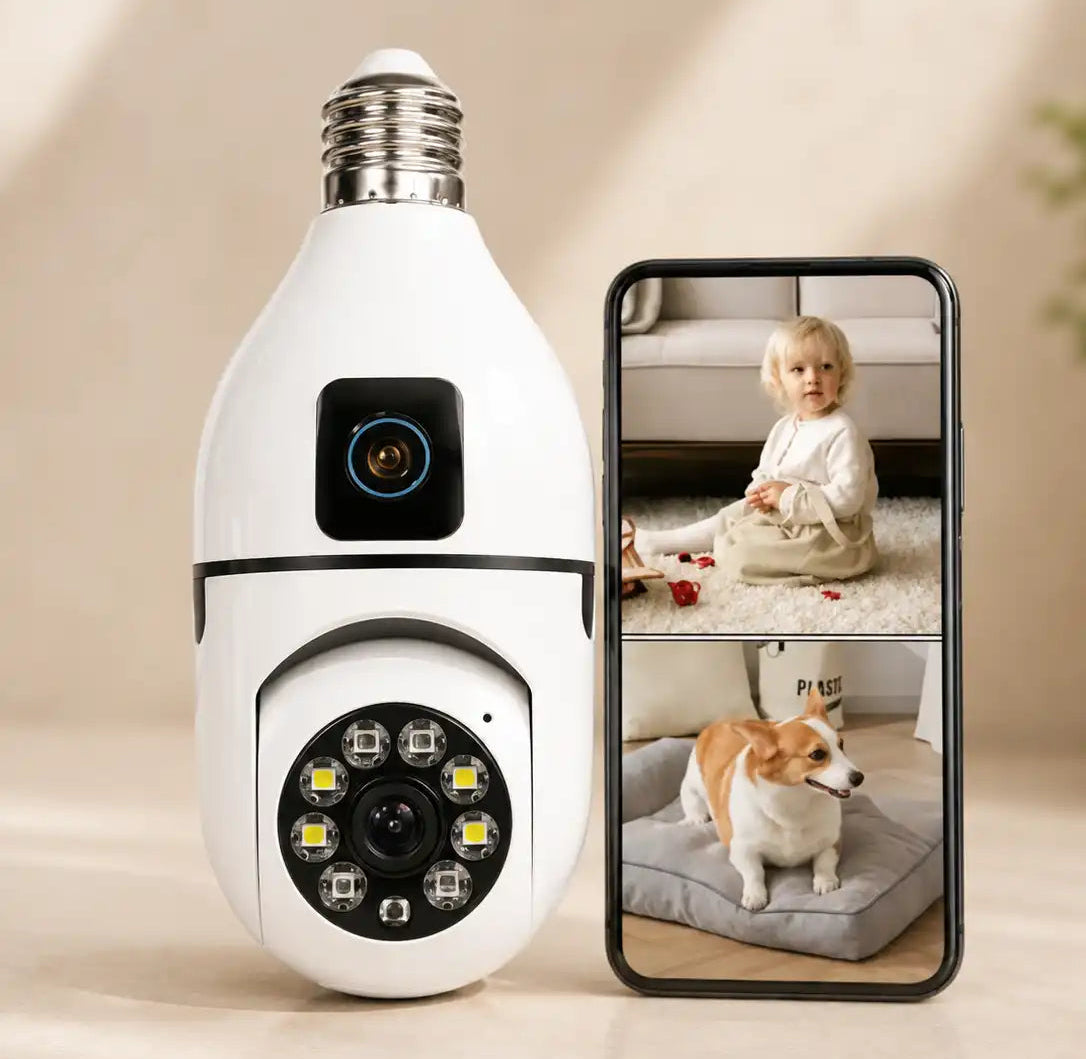 Smart Bulb Security Camera