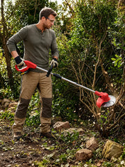 48V Cordless Grass Trimmer & Brush Cutter – 2 Batteries, Multi-Blade
