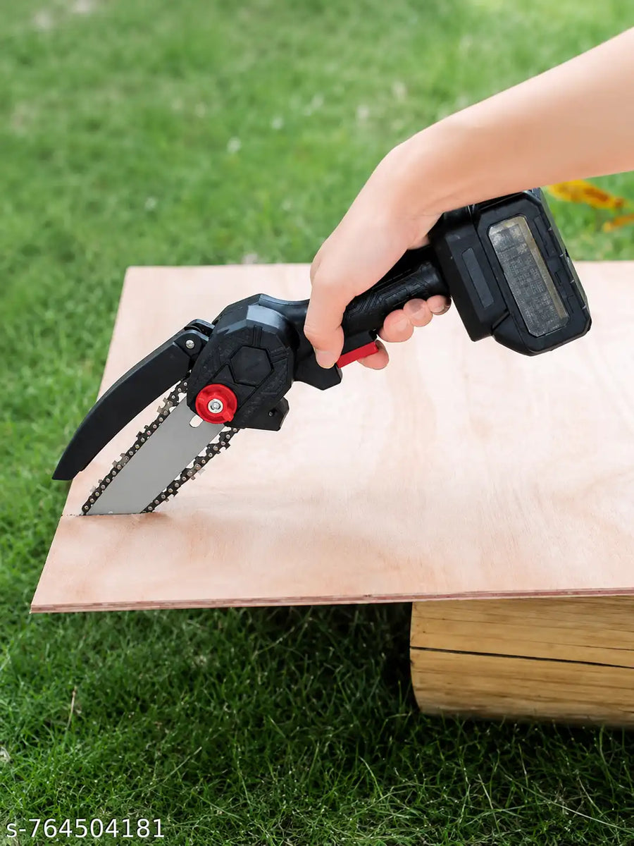 48V Cordless Mini Chainsaw | Electric Pruning & Wood Cutting Saw