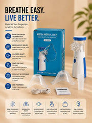 JSL-W302 Mesh Nebulizer Machine for Home Use