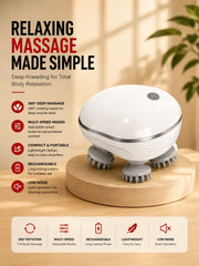 Scalp Massager for Hair Growth & Head Massage | Red Light Therapy