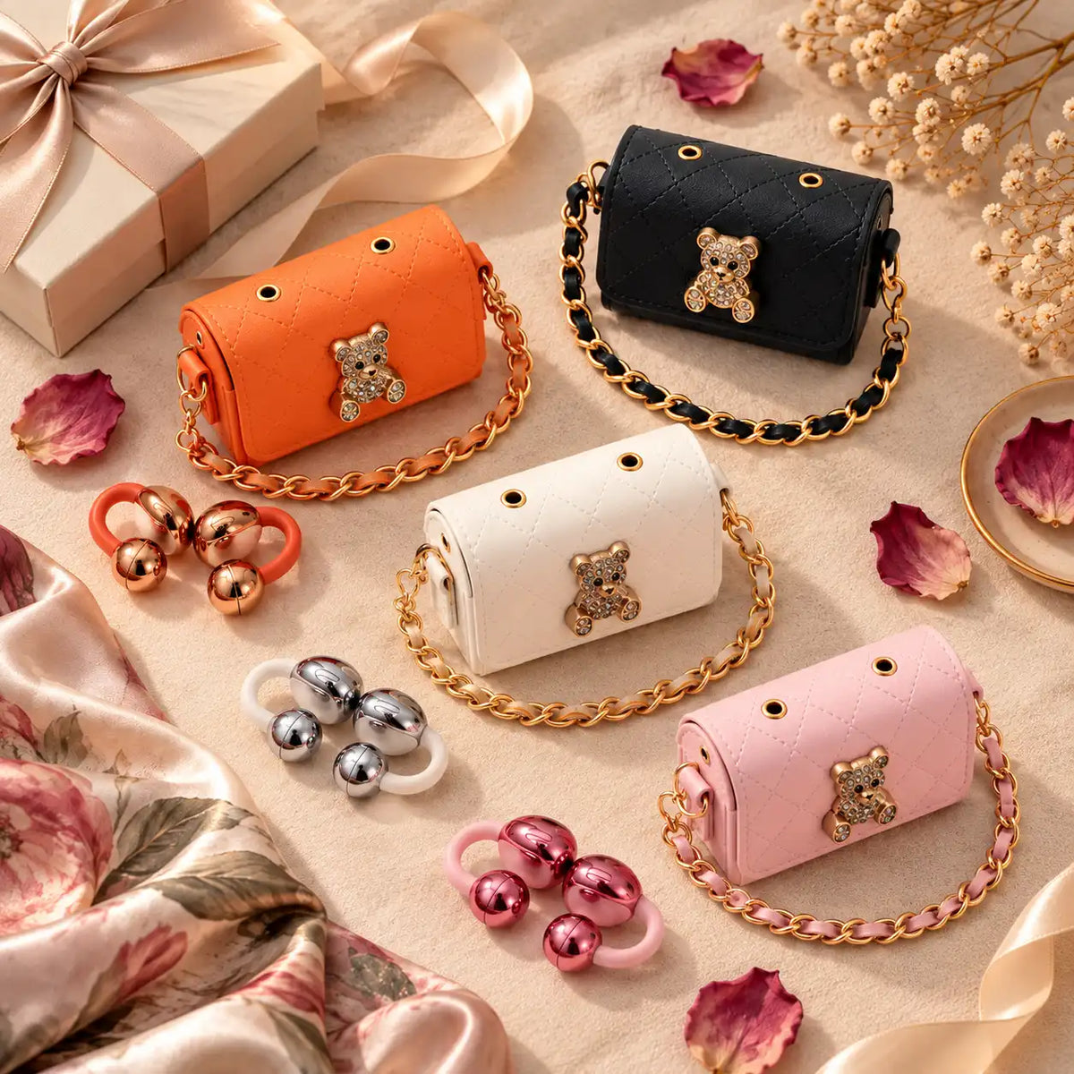 Mini Bag Ear Clip Earbuds