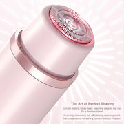 Kemei KM-3024 4-in-1 Electric Shaver & Body Hair Trimmer for Face, Nose & Eyebrows